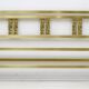 Mid-Century Modern Italian Gold Brass and Bronze Double Beb, 1970