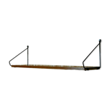 60s 70s oak shelf wall shelf WHB Stringregal Danish Design