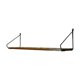 60s 70s oak shelf wall shelf WHB Stringregal Danish Design