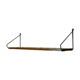 60s 70s oak shelf wall shelf WHB Stringregal Danish Design