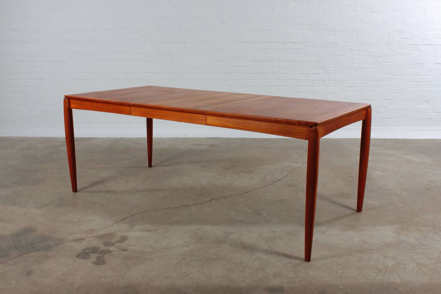 Vintage Teak Tisch Design H.W. Klein Bramin Mid Century 60er