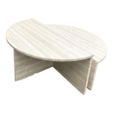 Table basse en travertin, Up&up ronde