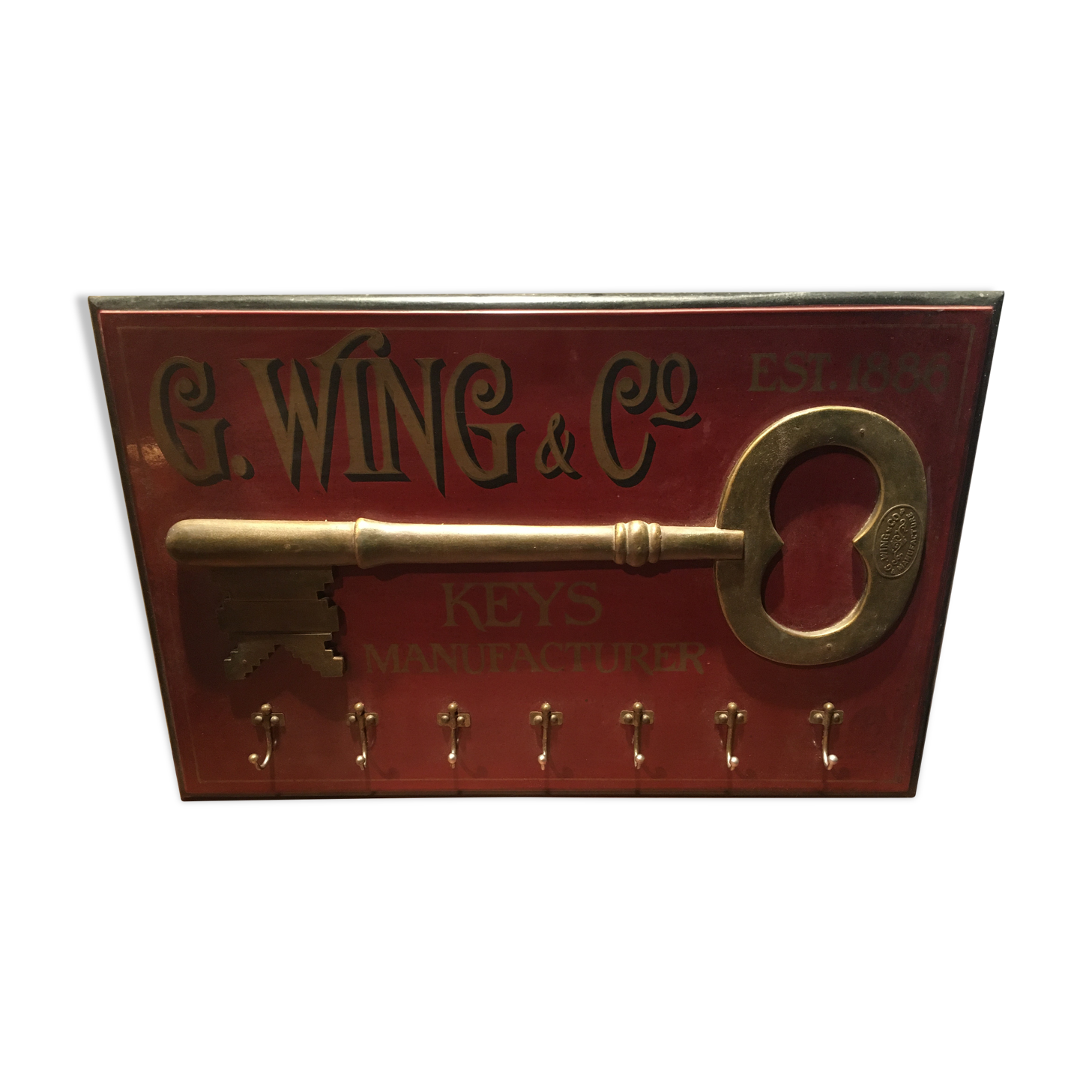 Patère porte clés "country corner"