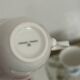 Set of 4 Limoges porcelain coffee cups "Hortensia" Guy Degrenne