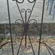 Fauteuils de jardin vintage en fer forgé