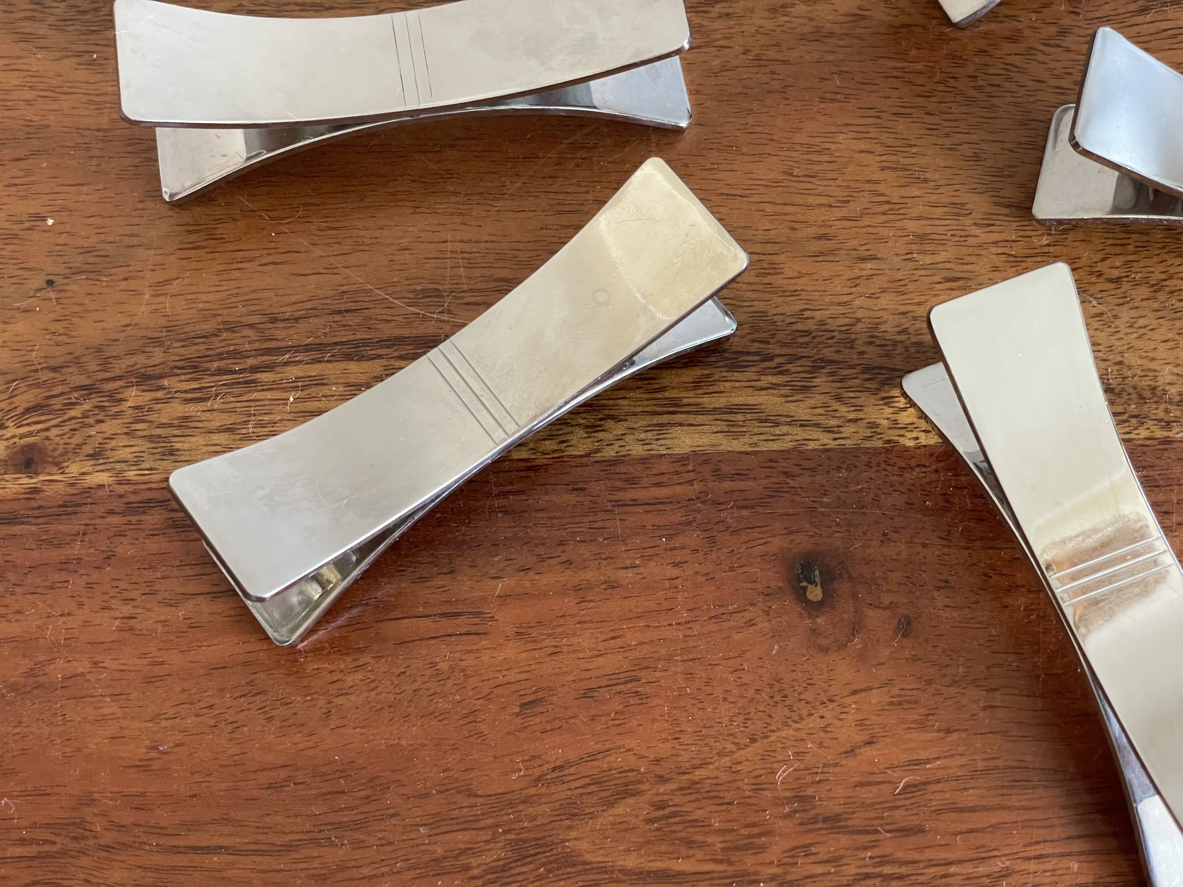 6 Letang Rémy knife holders in box