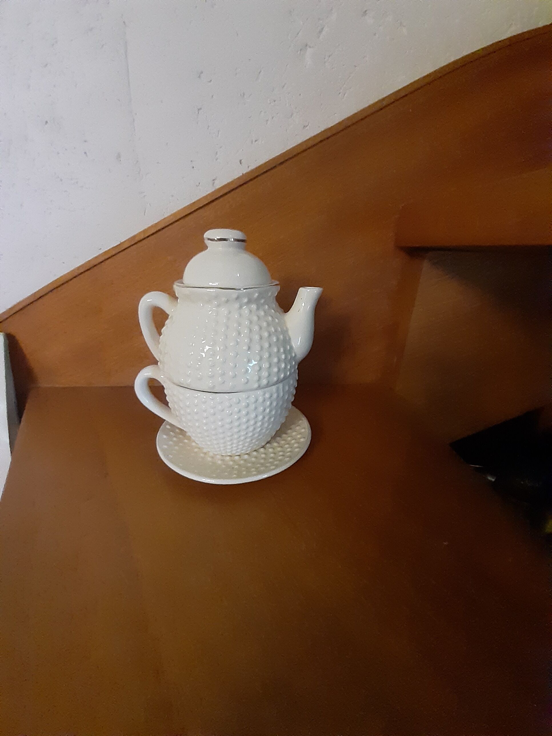Teapot egoist 70's ceramic