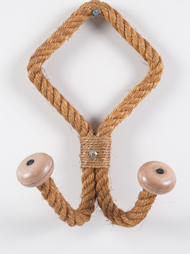 Audoux & Minet coat rack in rope