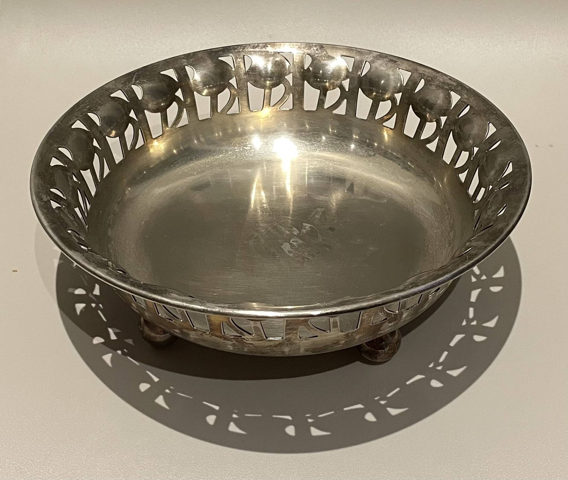 Coupe Alessi 1983 Josef Hoffmann Art-Deco / Wiener Werkstatte 'Rosenschale'