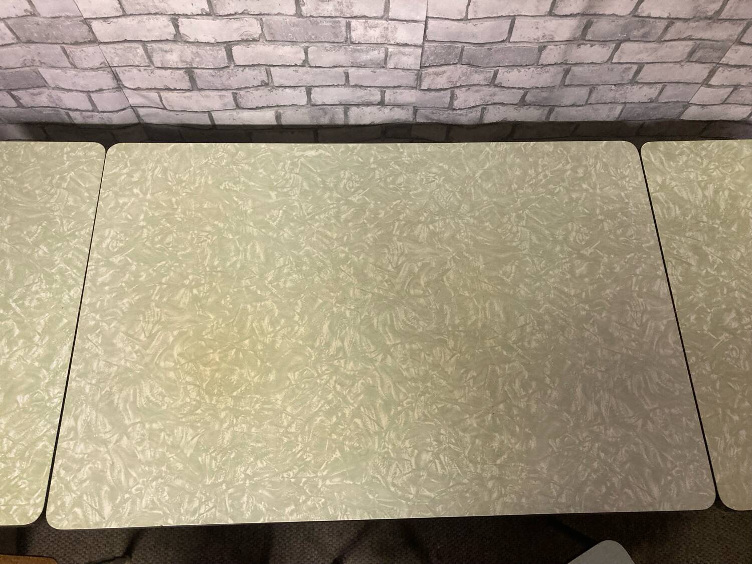 Formica table chairs stool set