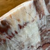 Beautiful coffee table pink marble top