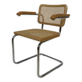 Cesca chair B64 with armrests by Marcel Breuer Design