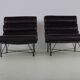 2 chauffeuses Spider par Kenneth Bergenblad pour Dux Suède