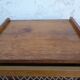 Vintage rattan weekly dresser