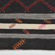 7x10 Contemporary Striped Kilim Area Rug, 204x300Cm