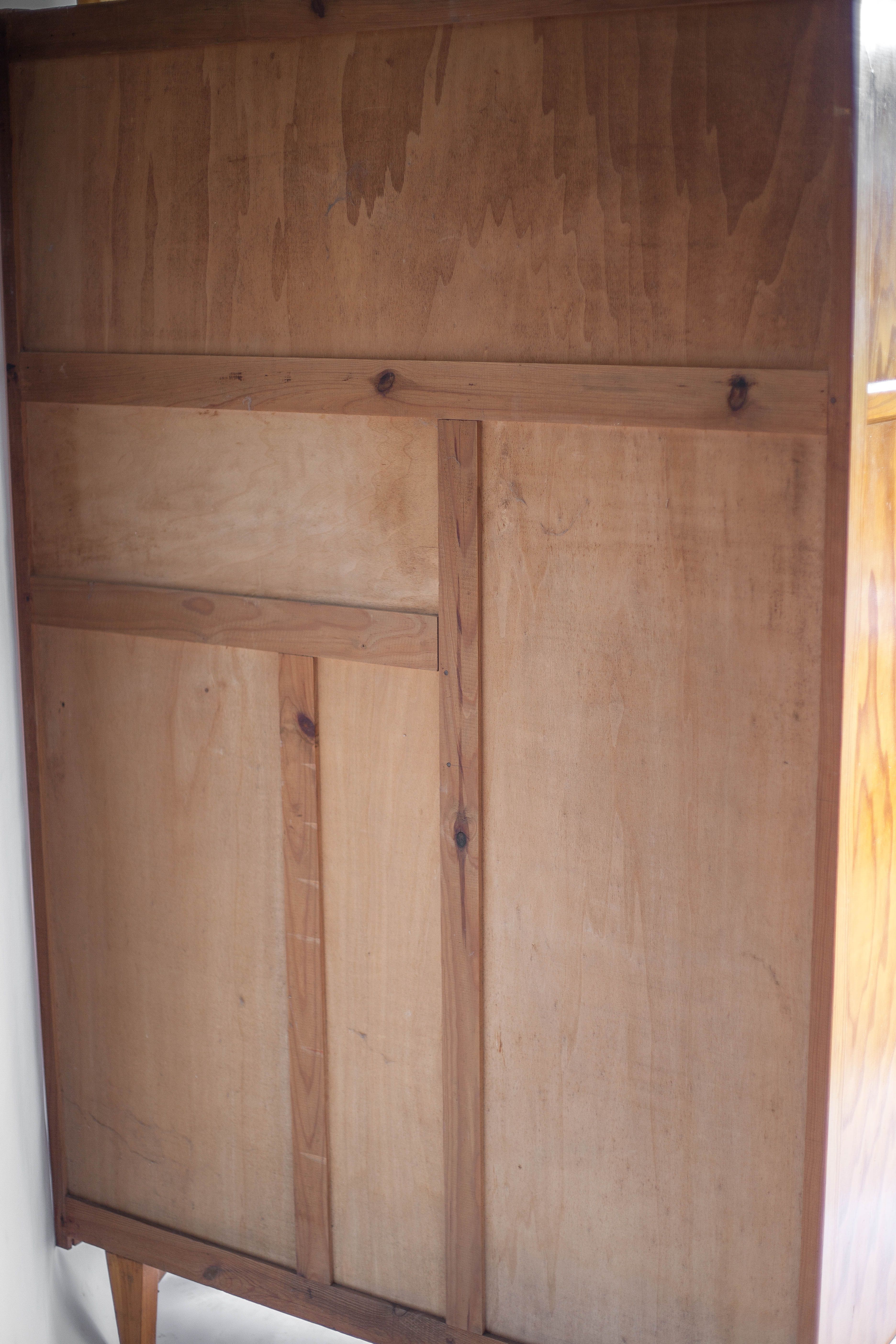 Vintage wood storage cabinet, mado furniture 50