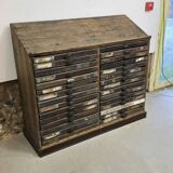 Printing cabinet circa 1900