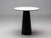 Table à manger Container Marcel Wanders, base noire et plateau blanc