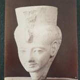 Pascal Sébah (1823-1886) - Photographie, tirage albuminé - La reine Taya, musée de Ruulau?, Egypte