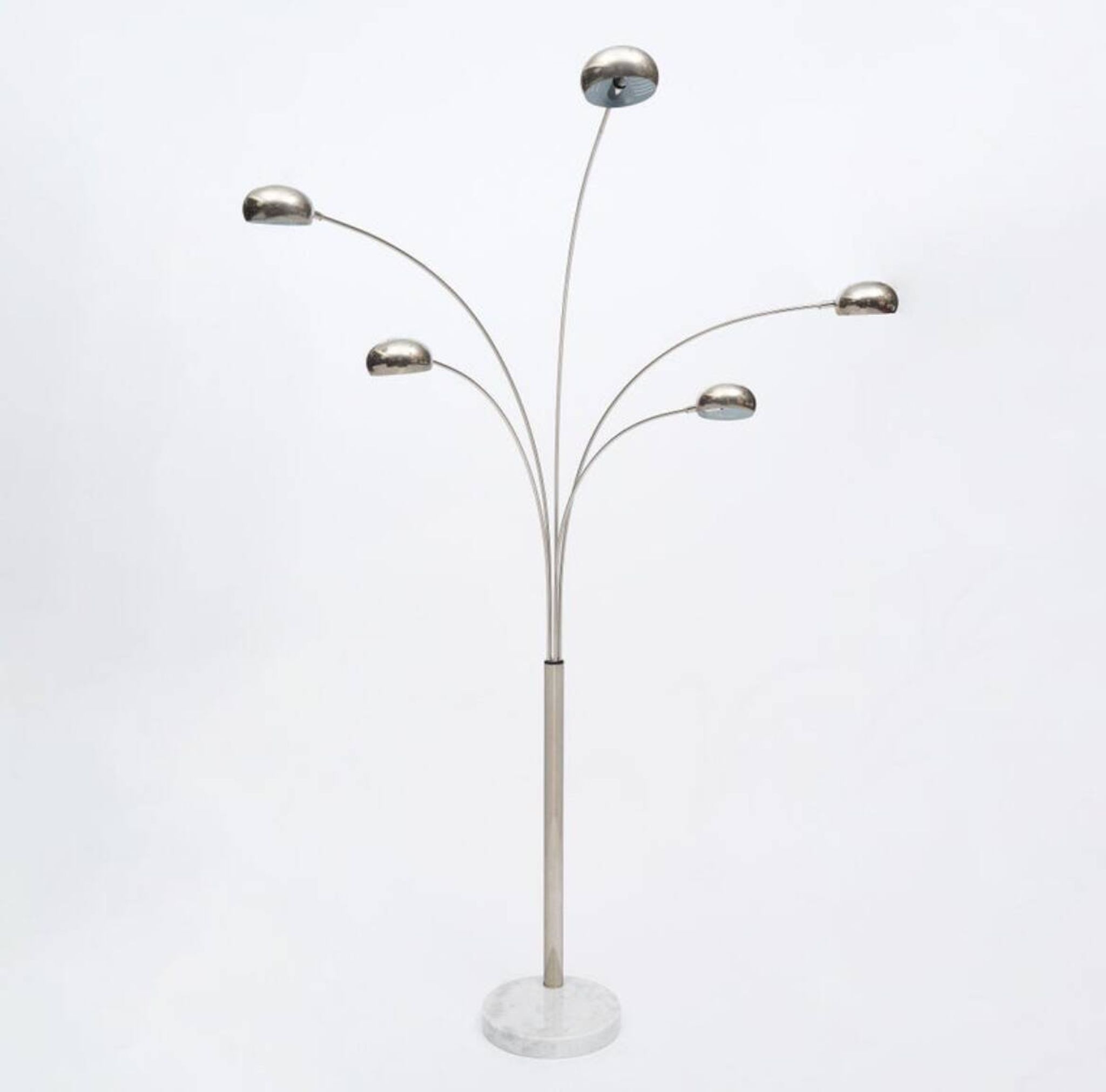 Lily of the valley floor lamp by Christian Koban for DOM, 1970s.