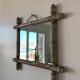 Miroir bambou ancien