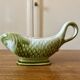 Vintage fish-shaped sauce boat Moulin des Loups