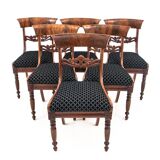 Table complete with six chairs, Northern Europe