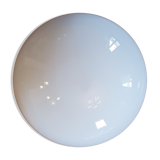 White opaline ceiling lamp