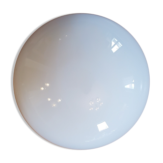 White opaline ceiling lamp