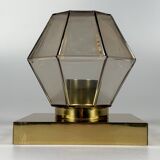 1960s 1970s Wall Sconce Wall Light from Glashütte Limburg Germany Design