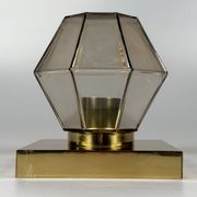 1960s 1970s Wall Sconce Wall Light from Glashütte Limburg Germany Design