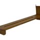 Vintage wooden wall shelve rack bookshelf in wood minimalist