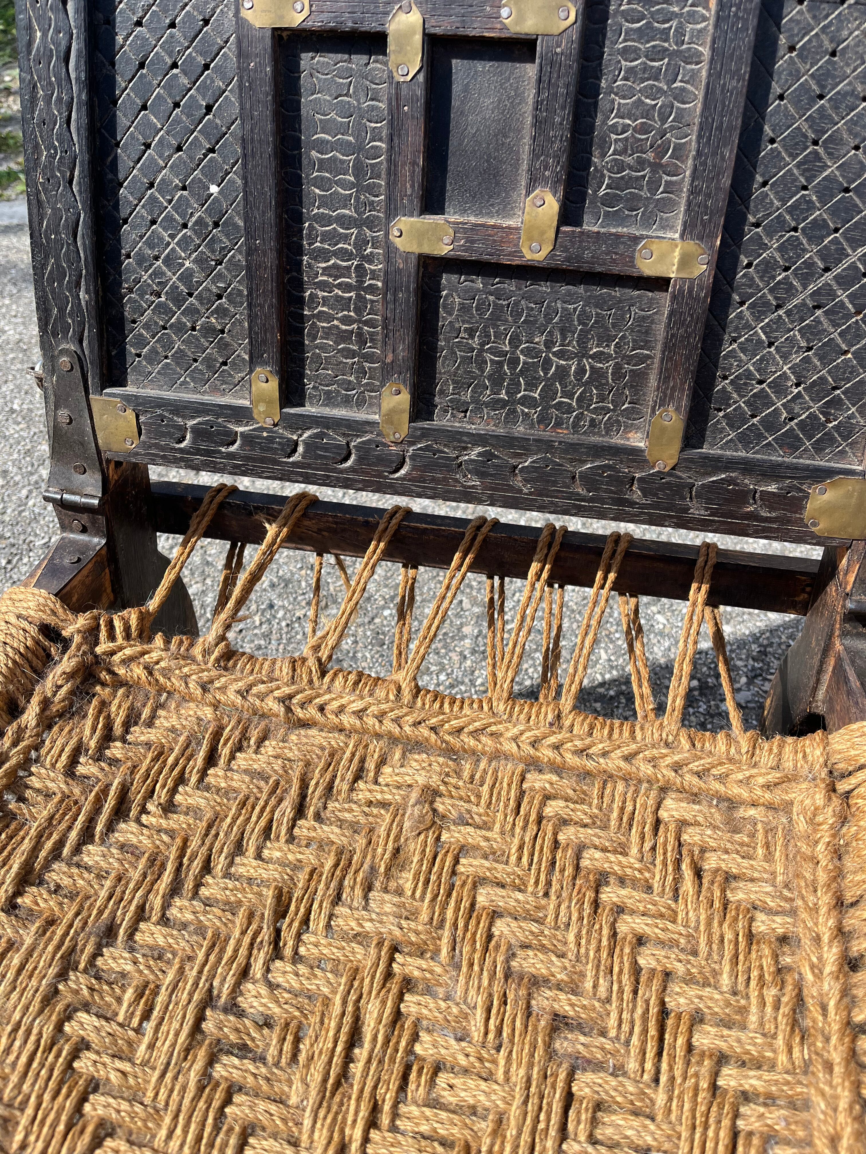 Ancient tribal chair