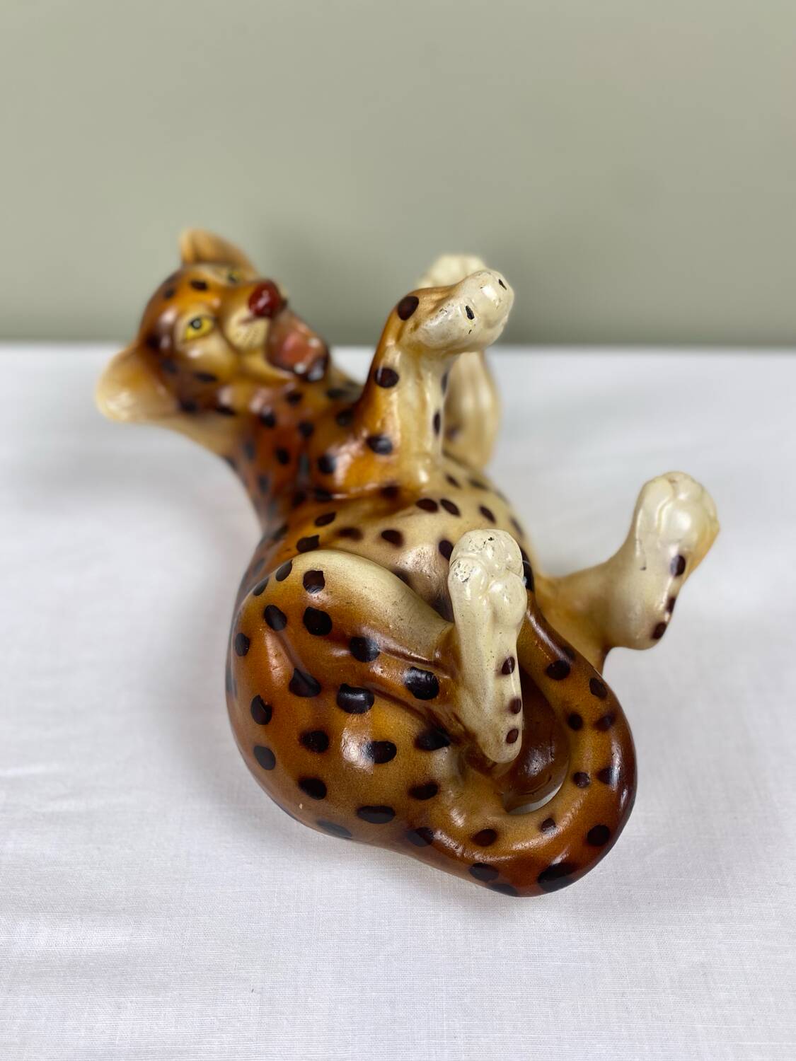 Ceramic leopard
