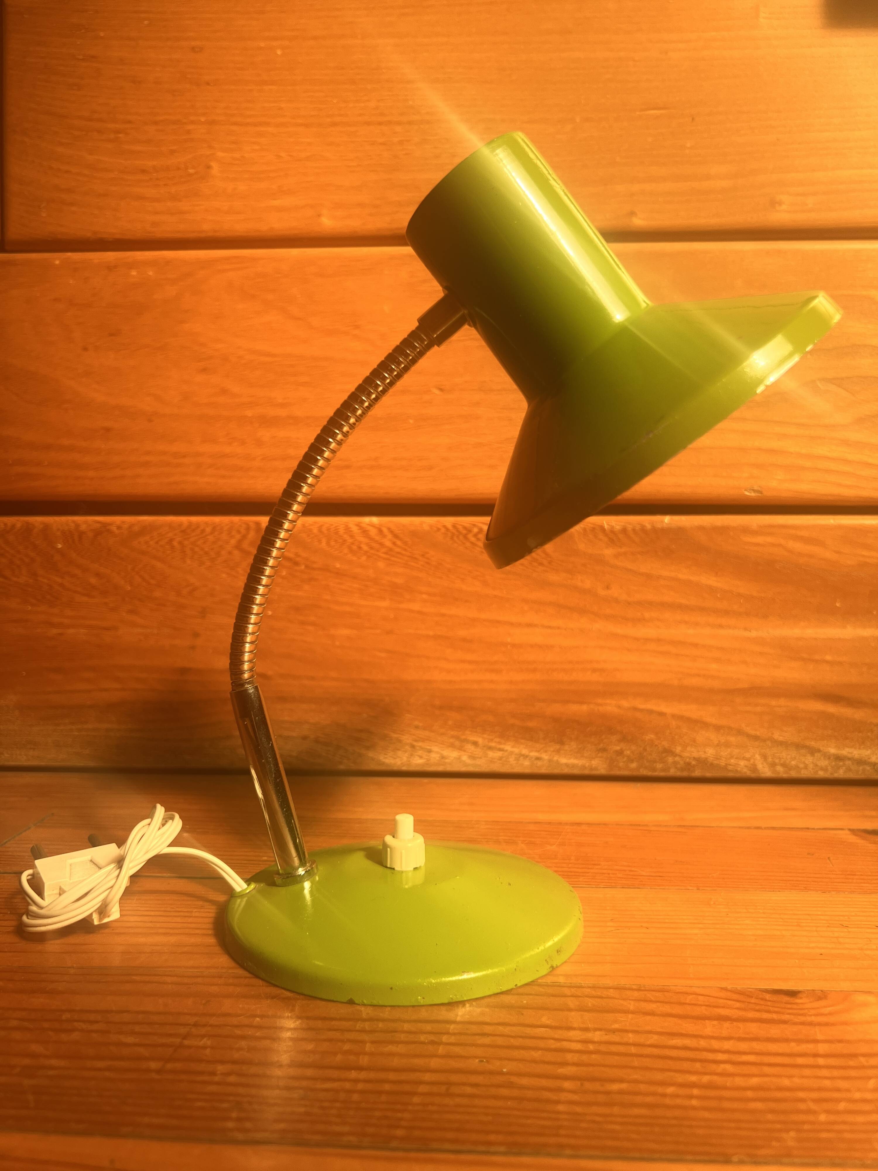 Lampe de bureau verte, 1970