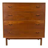 Commode danoise en teck par Peter Hvidt et Orla Mølgaard-Nielsen pour Soborg, 1950