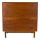 Commode danoise en teck par Peter Hvidt et Orla Mølgaard-Nielsen pour Soborg, 1950
