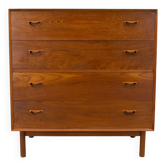 Commode danoise en teck par Peter Hvidt et Orla Mølgaard-Nielsen pour Soborg, 1950