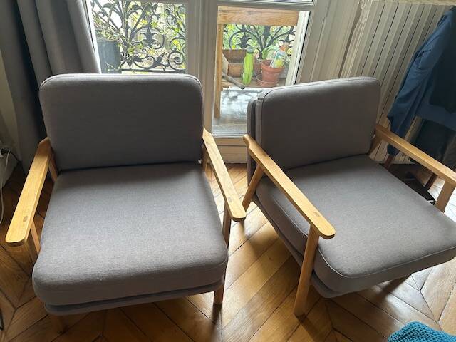 Scandinavian LARS armchairs perfect condition