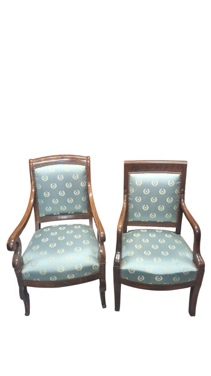 Restoration period armchairs