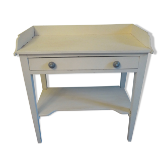 Dressing table / vanity old painted wood