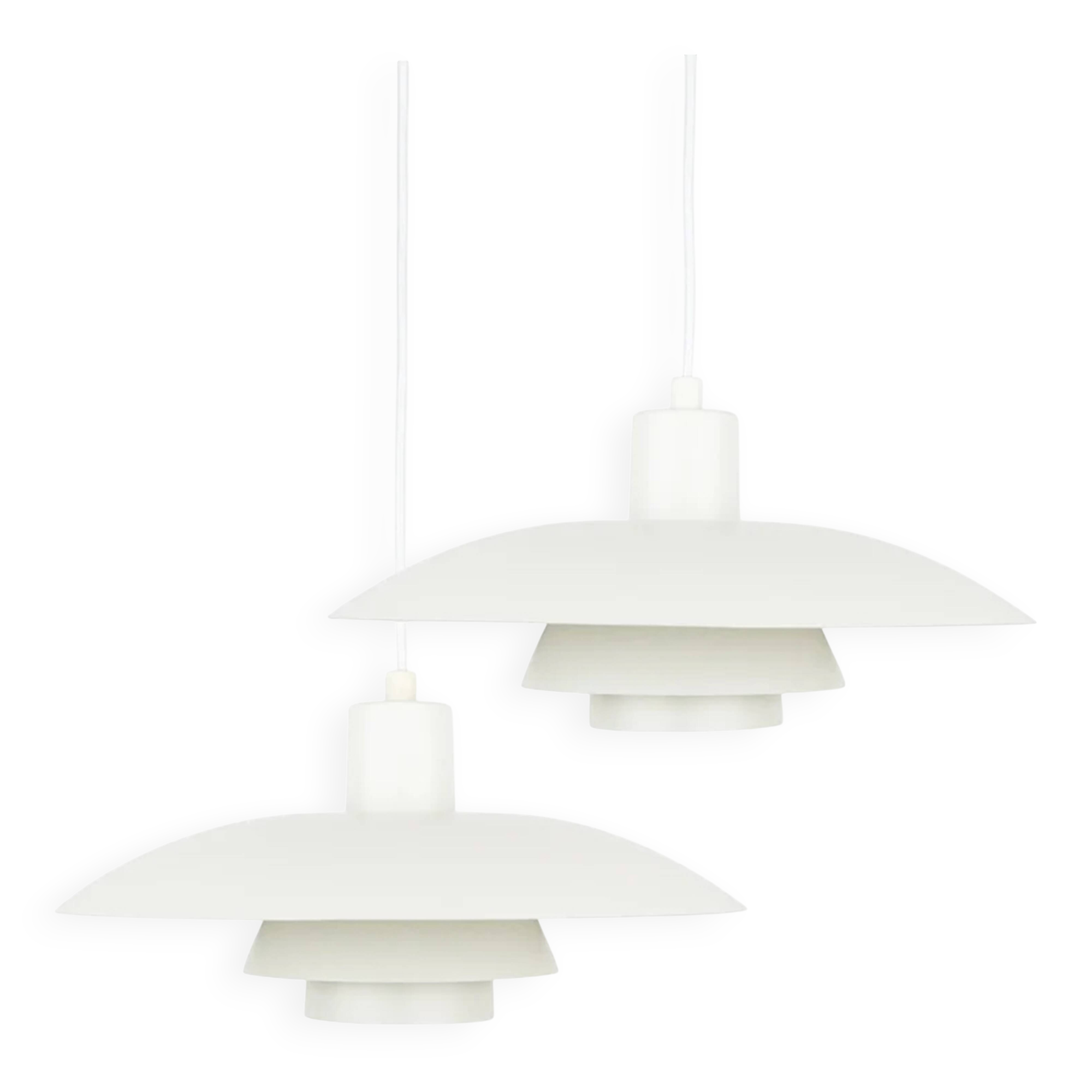 Lampe suspendue vintage danoise PH 4/3 par Poul Henningsen. Louis Poulsen, 1966