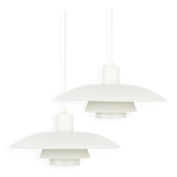 Lampe suspendue vintage danoise PH 4/3 par Poul Henningsen. Louis Poulsen, 1966