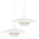 Danish vintage pendant lamp PH 4/3 by Poul Henningsen. Louis Poulsen, 1966.