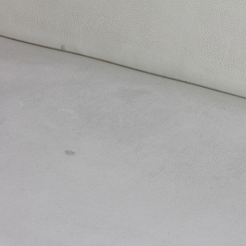 Leatherette bench from the 1980s