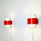 Curved Cylindrical Wall Lamps By J.J.M. Hoogervorst For Anvia Nederland, The Netherlands 1960S
