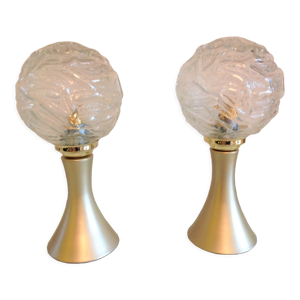 Paire de lampes de chevet
