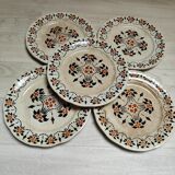 Set of 5 iron earth plates