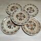 Set of 5 iron earth plates