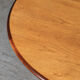 Table à manger extensible, ronde à ovale, années 1970